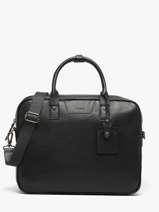 Leather Flandres Briefcase 1 Compartment Etrier Pink flandres EFLA8251